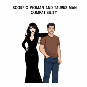 אישה עקרב וגבר שור