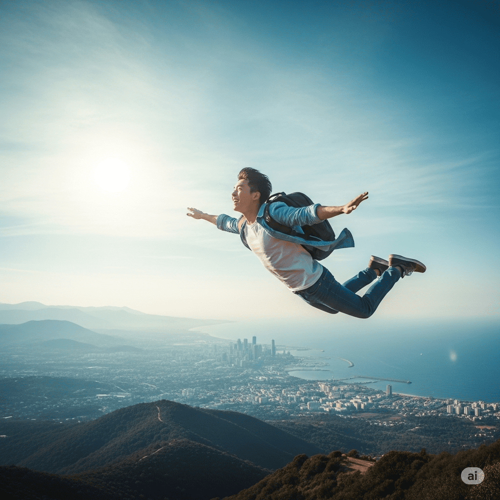 חלום על טיסה לחול