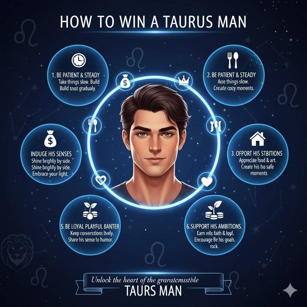 איך לכבוש את מזל שור גבר