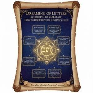 חלום על אותיות לפי הקבלה