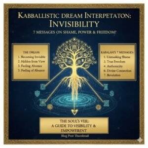חלום על אי נראות לפי הקבלה
