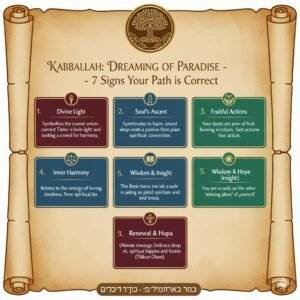 חלום על גן עדן לפי הקבלה