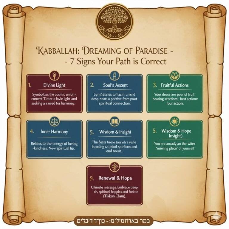 חלום על גן עדן לפי הקבלה
