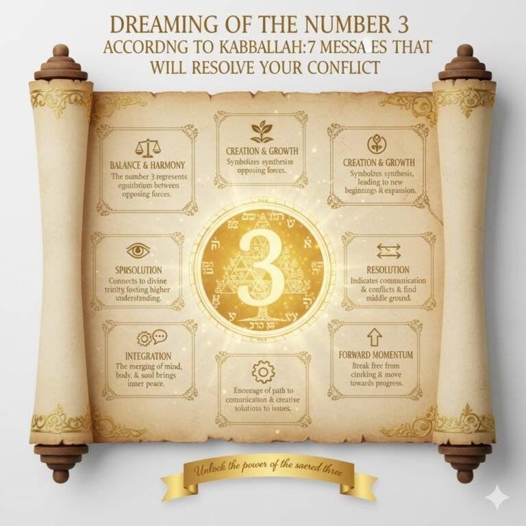 חלום על המספר 3 לפי הקבלה