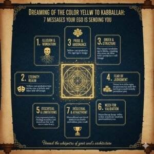 חלום על הצבע הצהוב לפי הקבלה