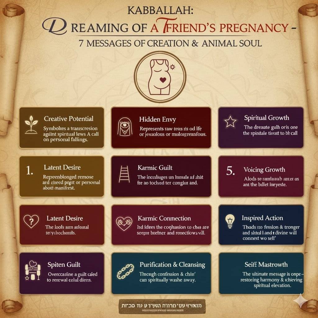 חלום על הריון של חברה לפי הקבלה