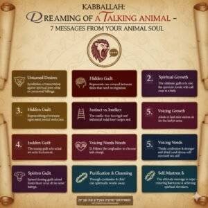 חלום על חיה מדברת לפי הקבלה