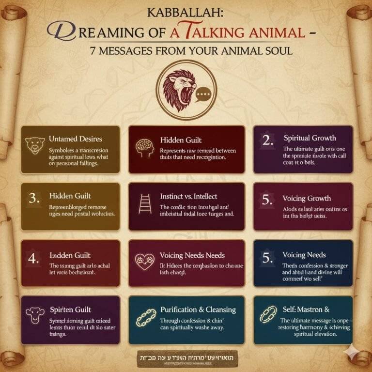 חלום על חיה מדברת לפי הקבלה