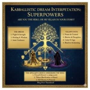 חלום על כוחות על לפי הקבלה