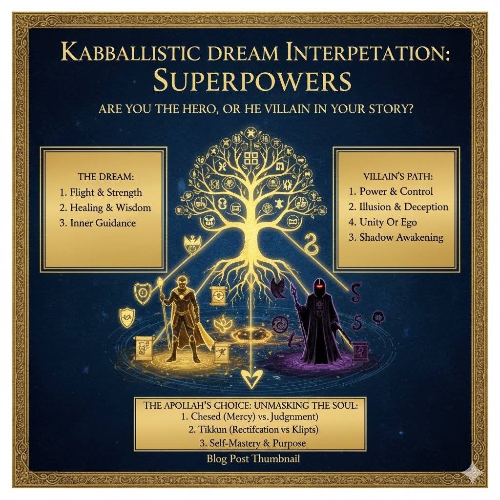 חלום על כוחות על לפי הקבלה