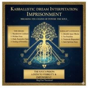 חלום על להיות כלוא לפי הקבלה