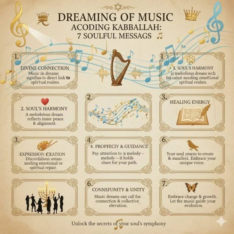 חלום על מוזיקה לפי הקבלה