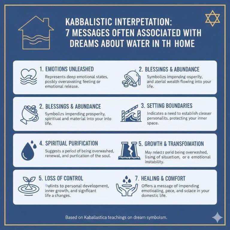 חלום על מים בבית לפי הקבלה