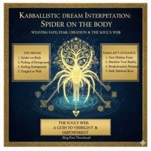 חלום על עכביש על הגוף לפי הקבלה
