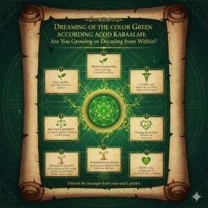 חלום על צבע ירוק לפי הקבלה