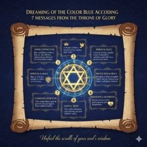 חלום על צבע כחול לפי הקבלה