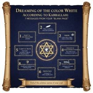 חלום על צבע לבן לפי הקבלה