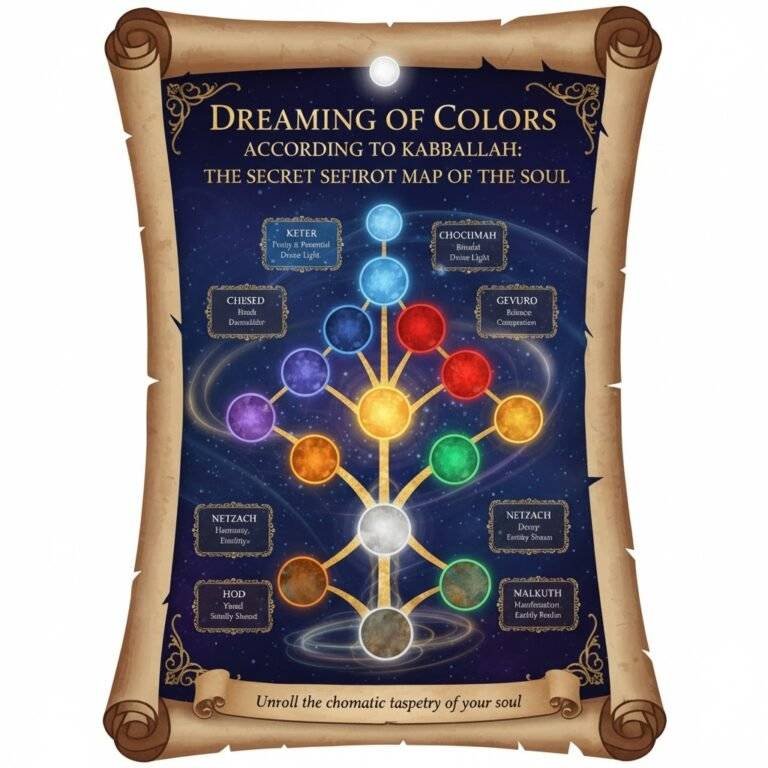 חלום על צבעים לפי הקבלה