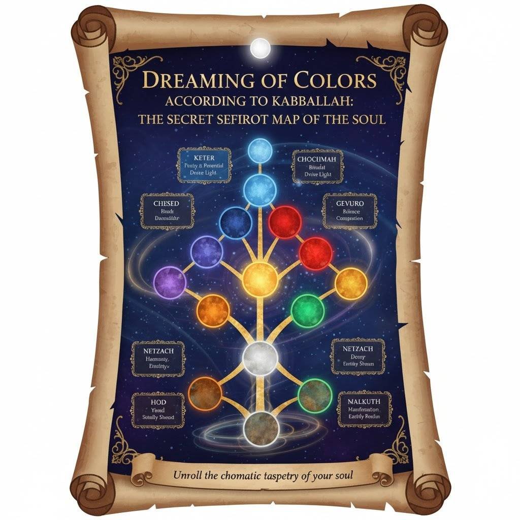 חלום על צבעים לפי הקבלה