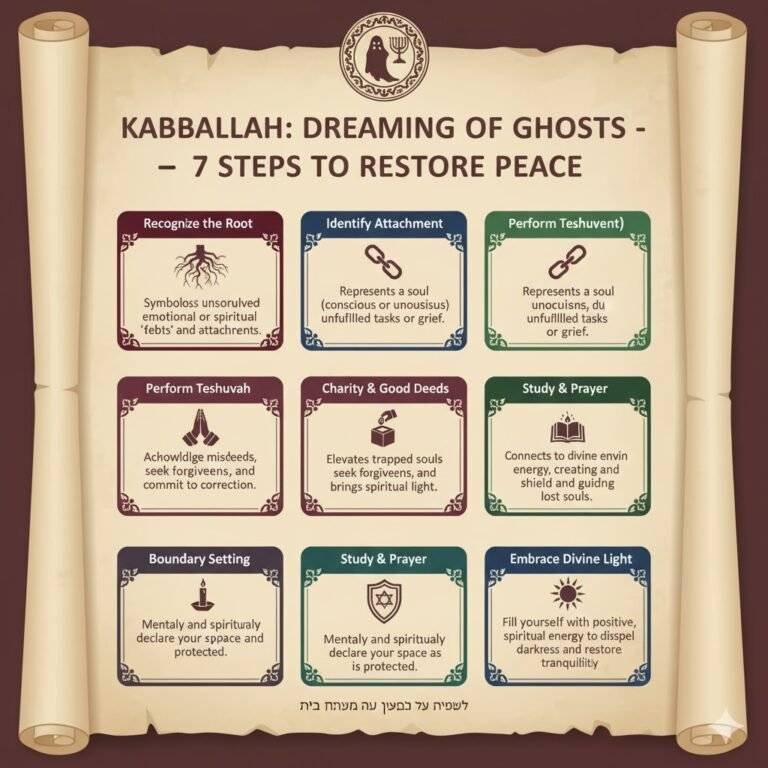חלום על רוחות רפאים לפי הקבלה