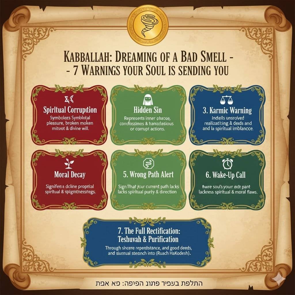 חלום על ריח רע לפי הקבלה