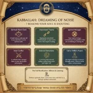 חלום על רעש לפי הקבלה