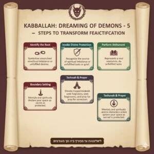 חלום על שדים לפי הקבלה