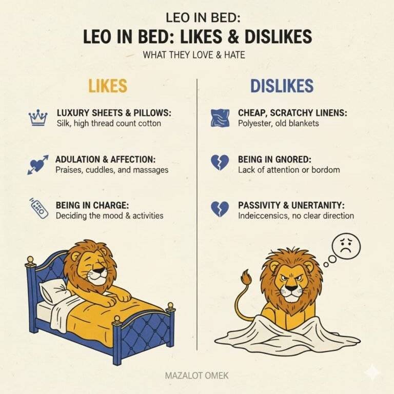 מזל אריה במיטה