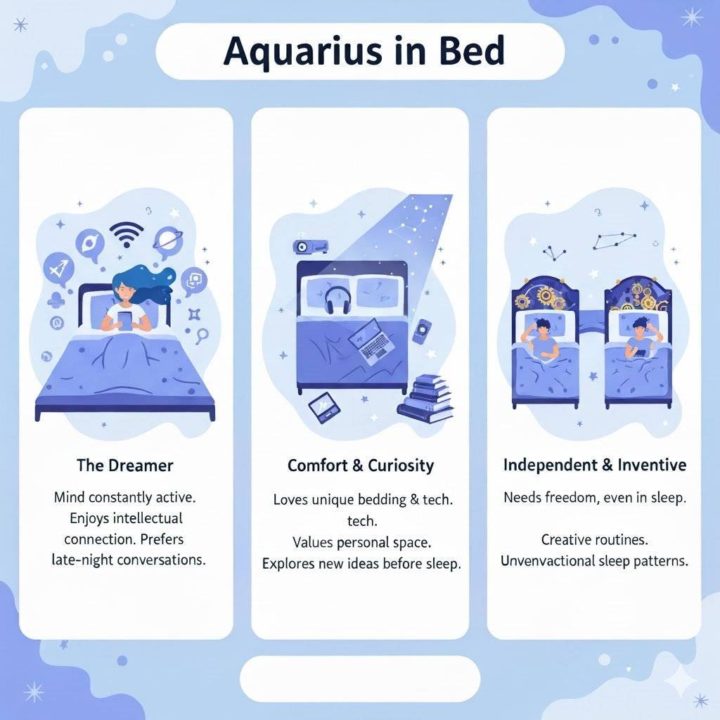 מזל דלי במיטה