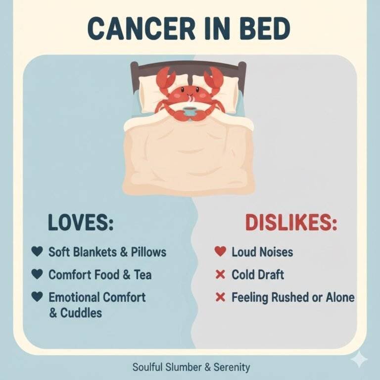 מזל סרטן במיטה