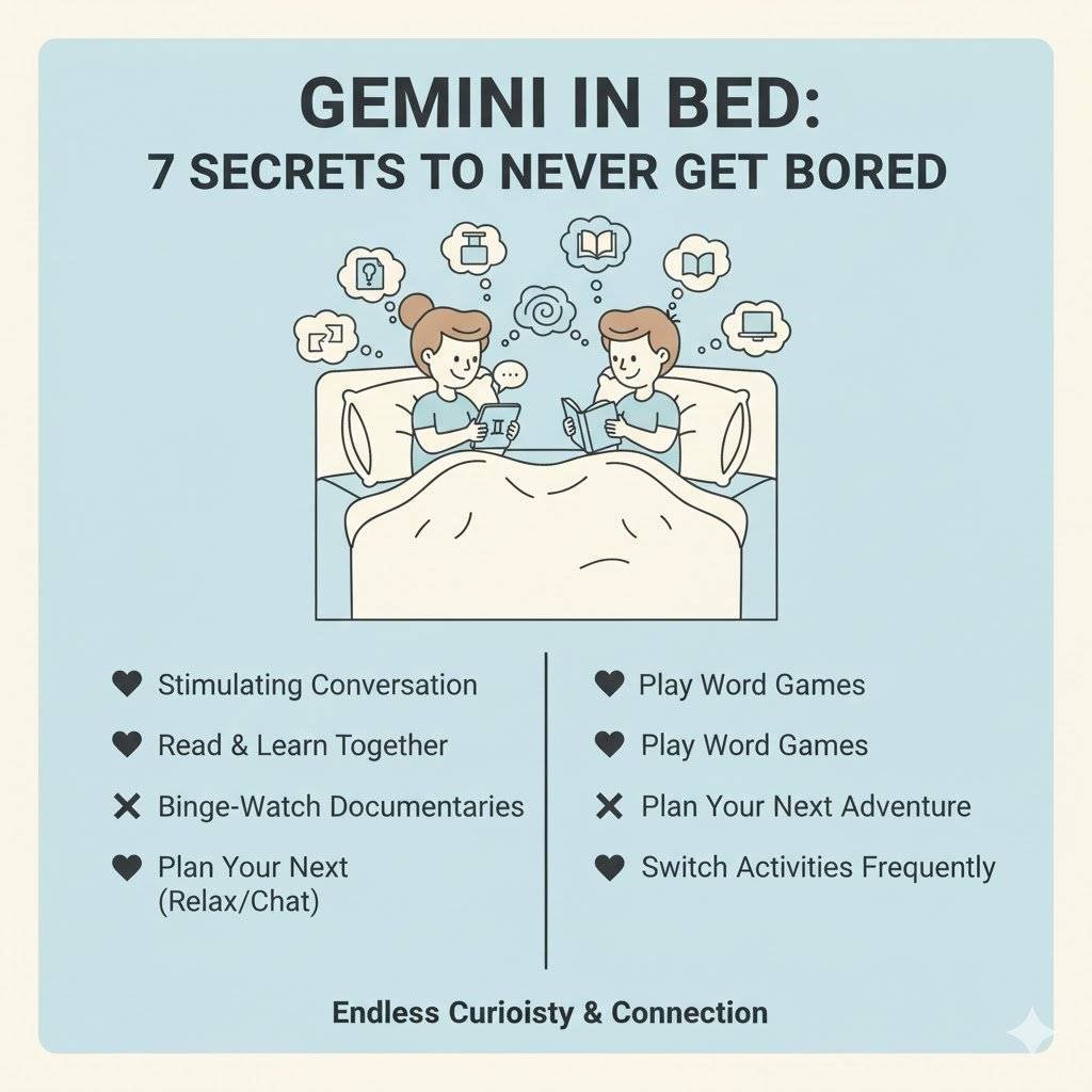 מזל תאומים במיטה: 7 סודות