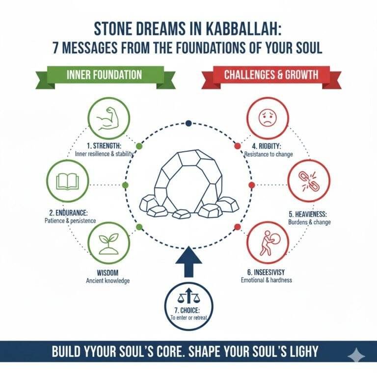 חלום על אבן לפי הקבלה