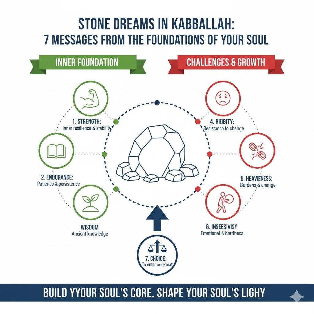 חלום על אבן לפי הקבלה