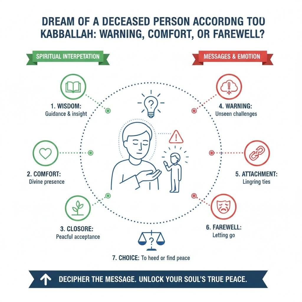 חלום על אדם שנפטר לפי הקבלה