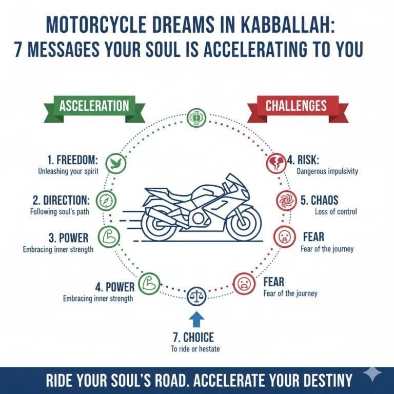 חלום על אופנוע לפי הקבלה