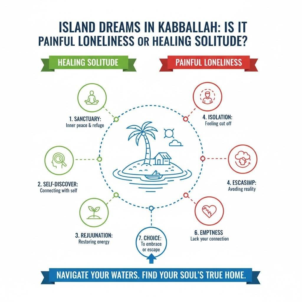 חלום על אי לפי הקבלה