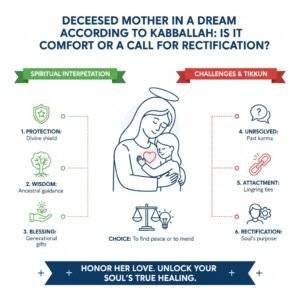חלום על אמא שנפטרה לפי הקבלה