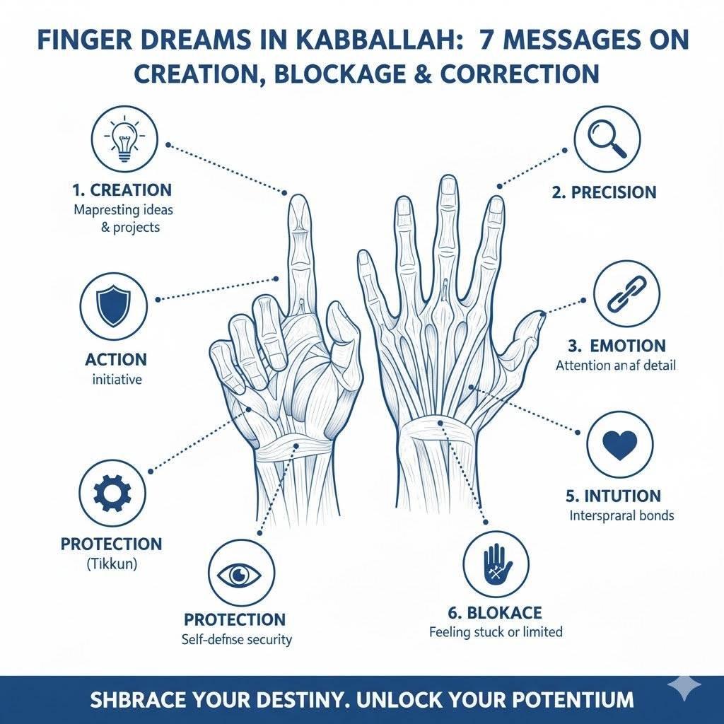 חלום על אצבעות לפי הקבלה
