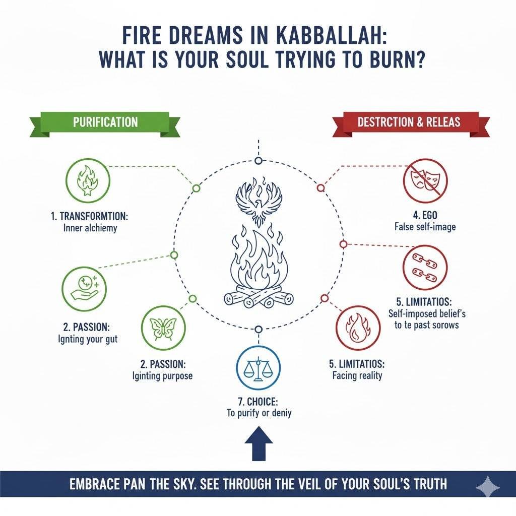 חלום על אש לפי הקבלה