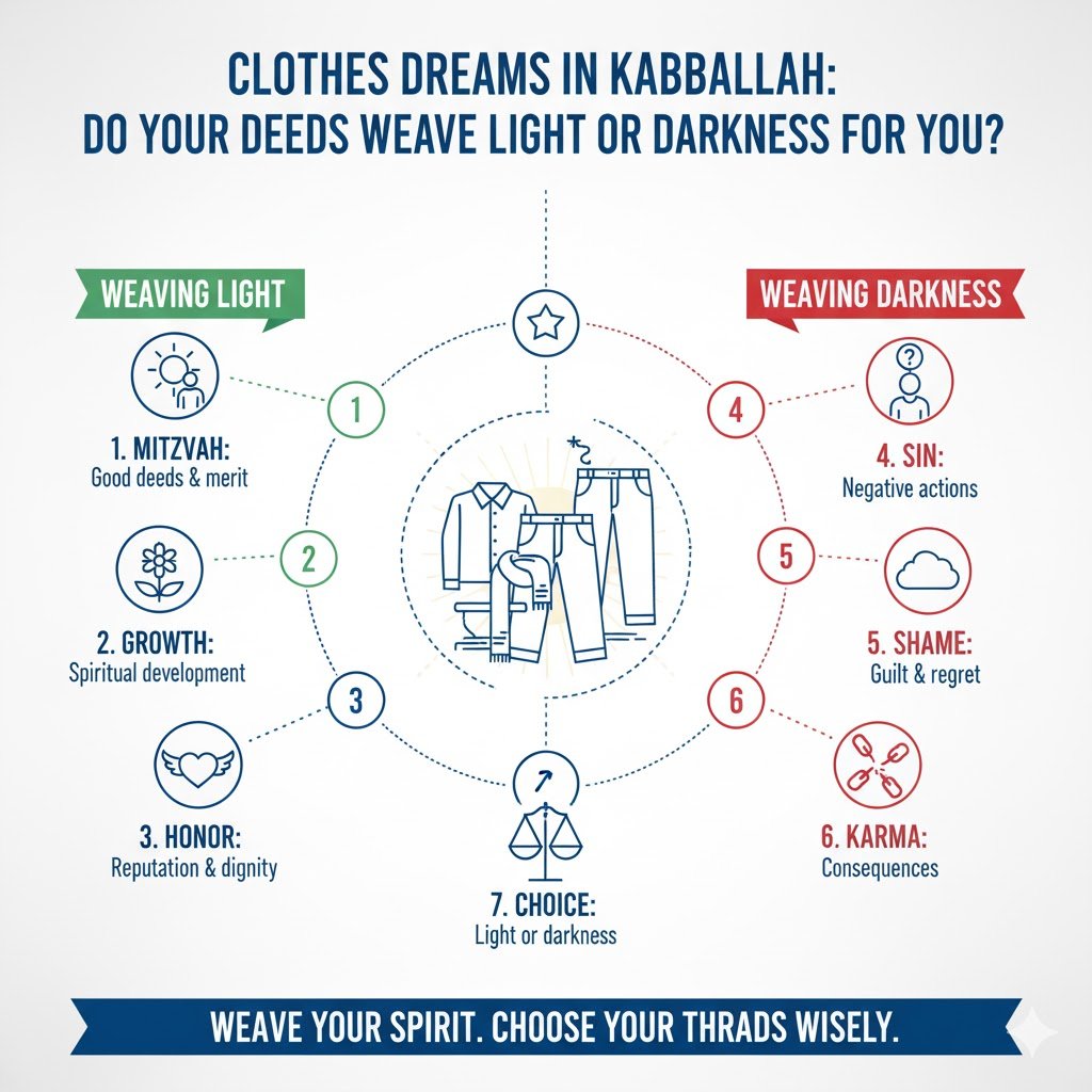 חלום על בגדים לפי הקבלה