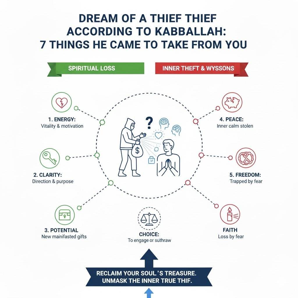 חלום על גנב לפי הקבלה