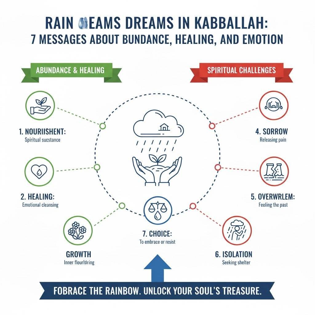 חלום על גשם לפי הקבלה
