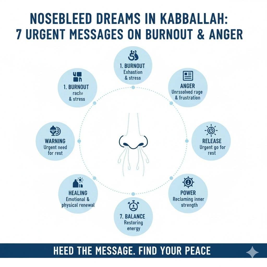 חלום על דימום מהאף לפי הקבלה