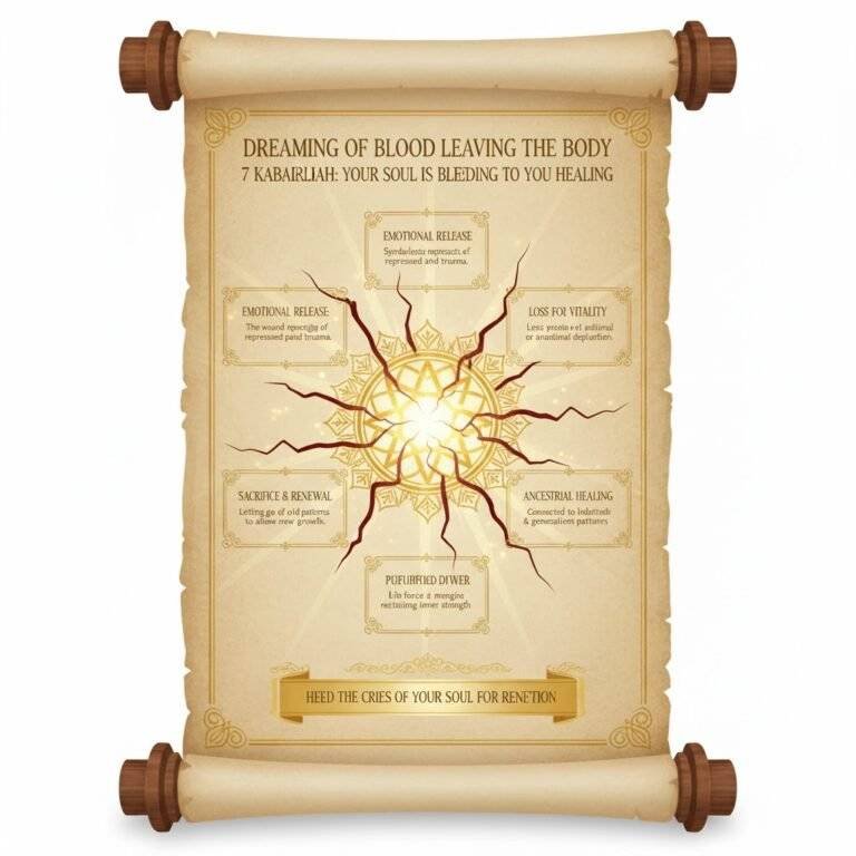 חלום על דם שיוצא מהגוף