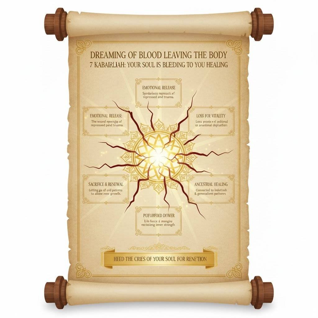 חלום על דם שיוצא מהגוף