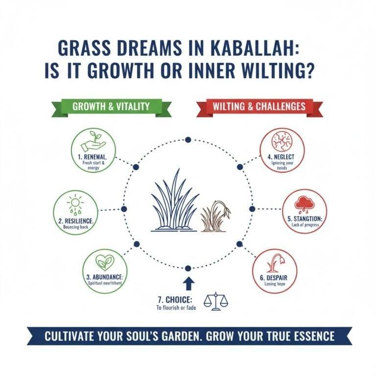 חלום על דשא לפי הקבלה
