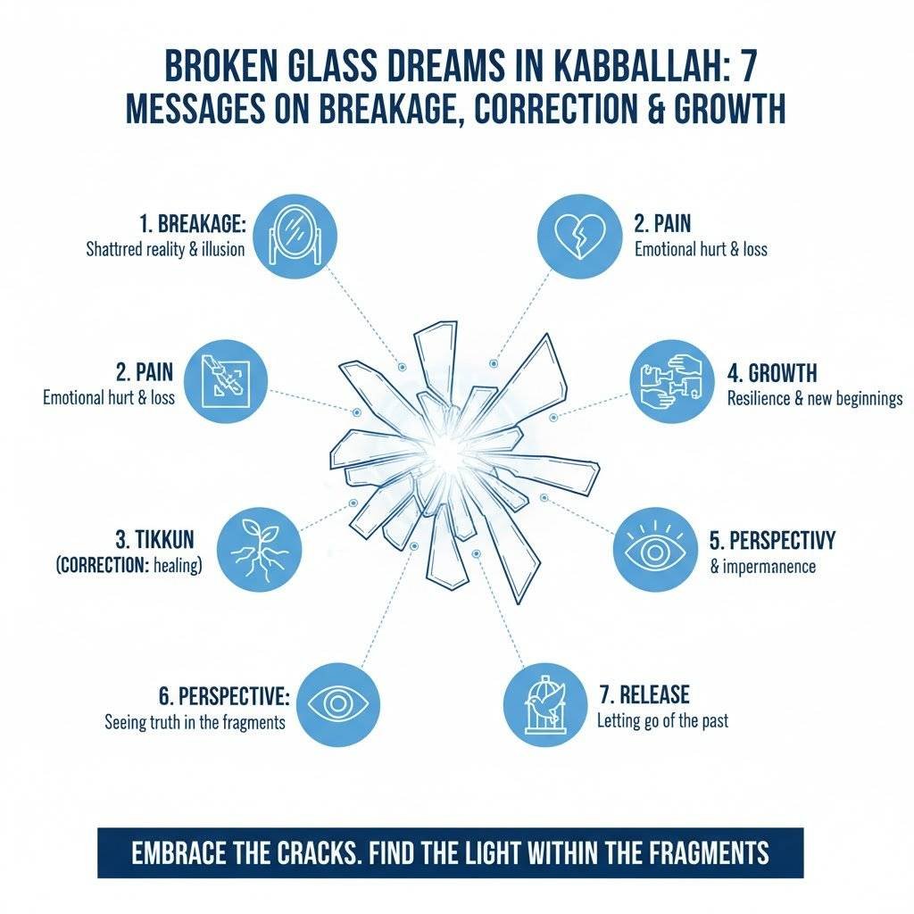 חלום על זכוכית שבורה לפי הקבלה