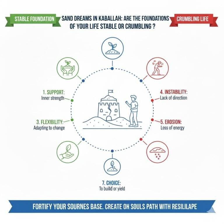 חלום על חול לפי הקבלה