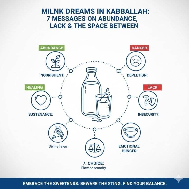 חלום על חלב לפי הקבלה