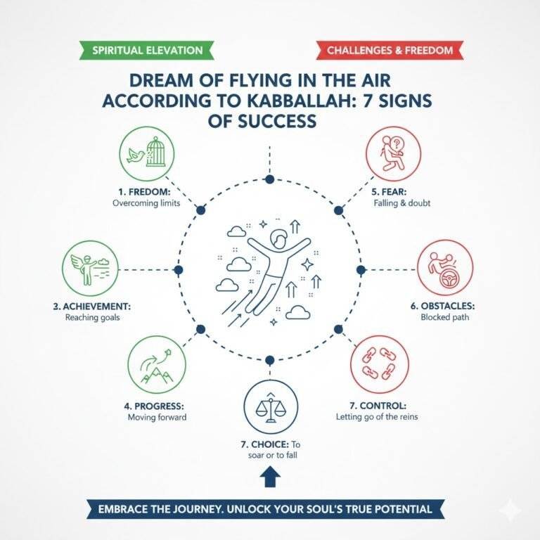 חלום על טיסה באוויר לפי הקבלה